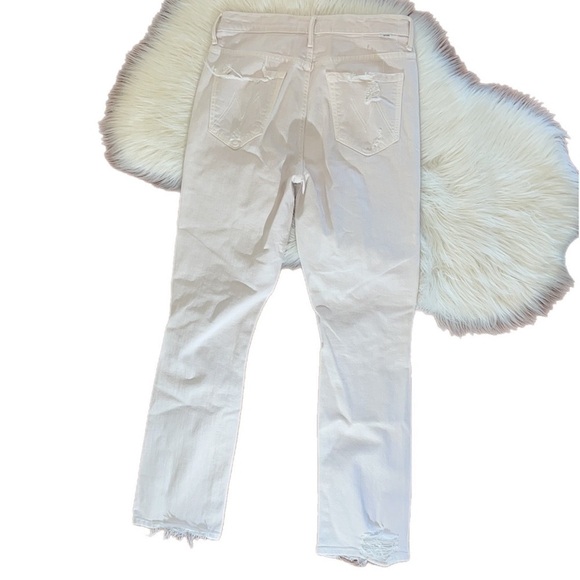 Mother Superior High Waisted Rascal Ankle The Devil Drinks Coffee Wash 28 - Picture 3 of 13